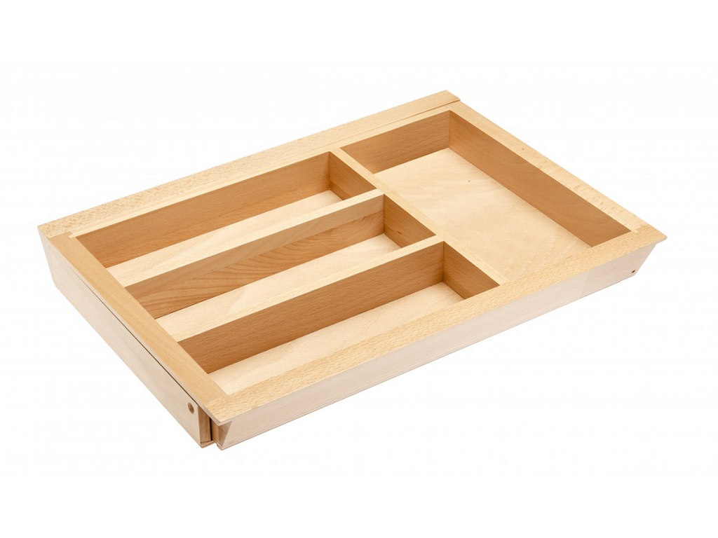 Portaposate in legno Faggio Modern Box-Axis per Cassetto varie misure | GTV - immagine 2
